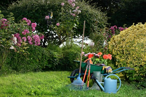 Public liability insurance and safety practices for garden waste clearance