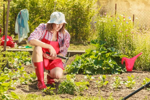 Thornton Heath landscapers planning a durable and attractive outdoor space